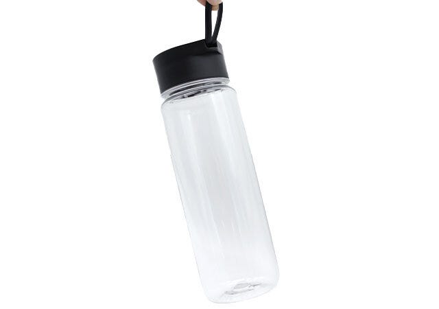 ドリンクボトル（550mL、黒、収納取っ手付）　デザイン