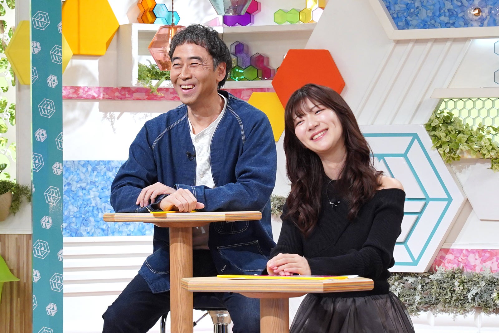 ワッキー、越水遥氏（C）読売テレビ