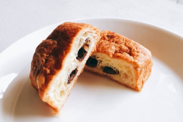 コストコパン・オ・ショコラサヴール断面