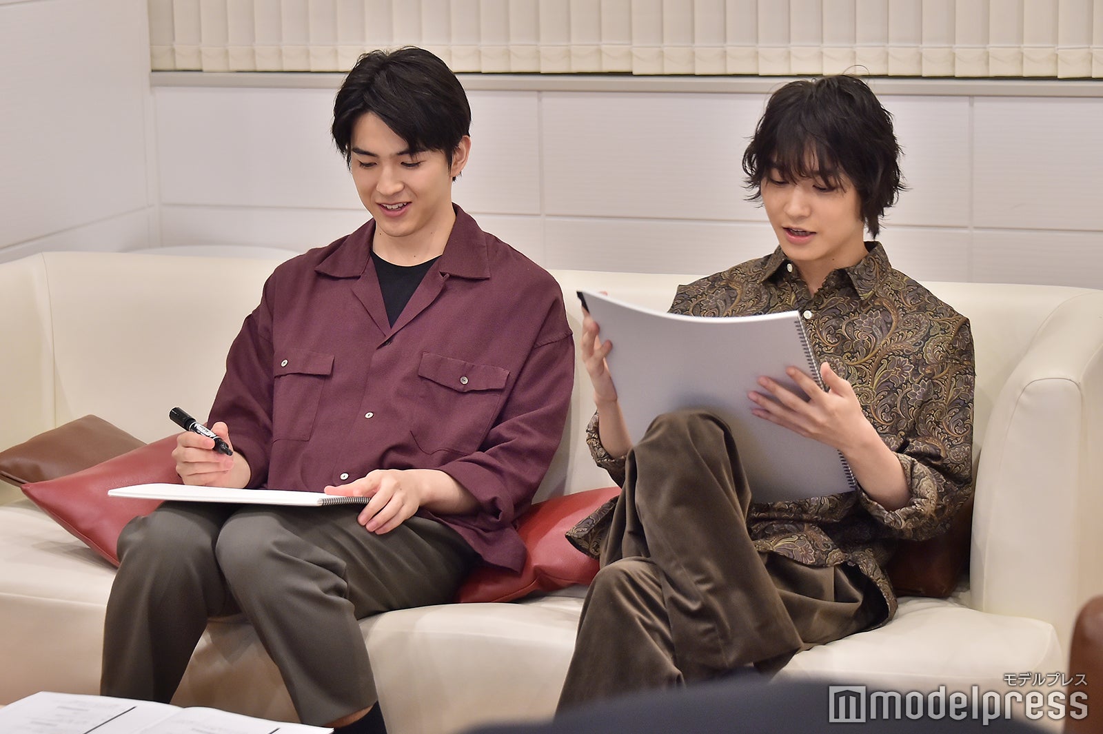 甲斐翔真、松岡広大（C）モデルプレス