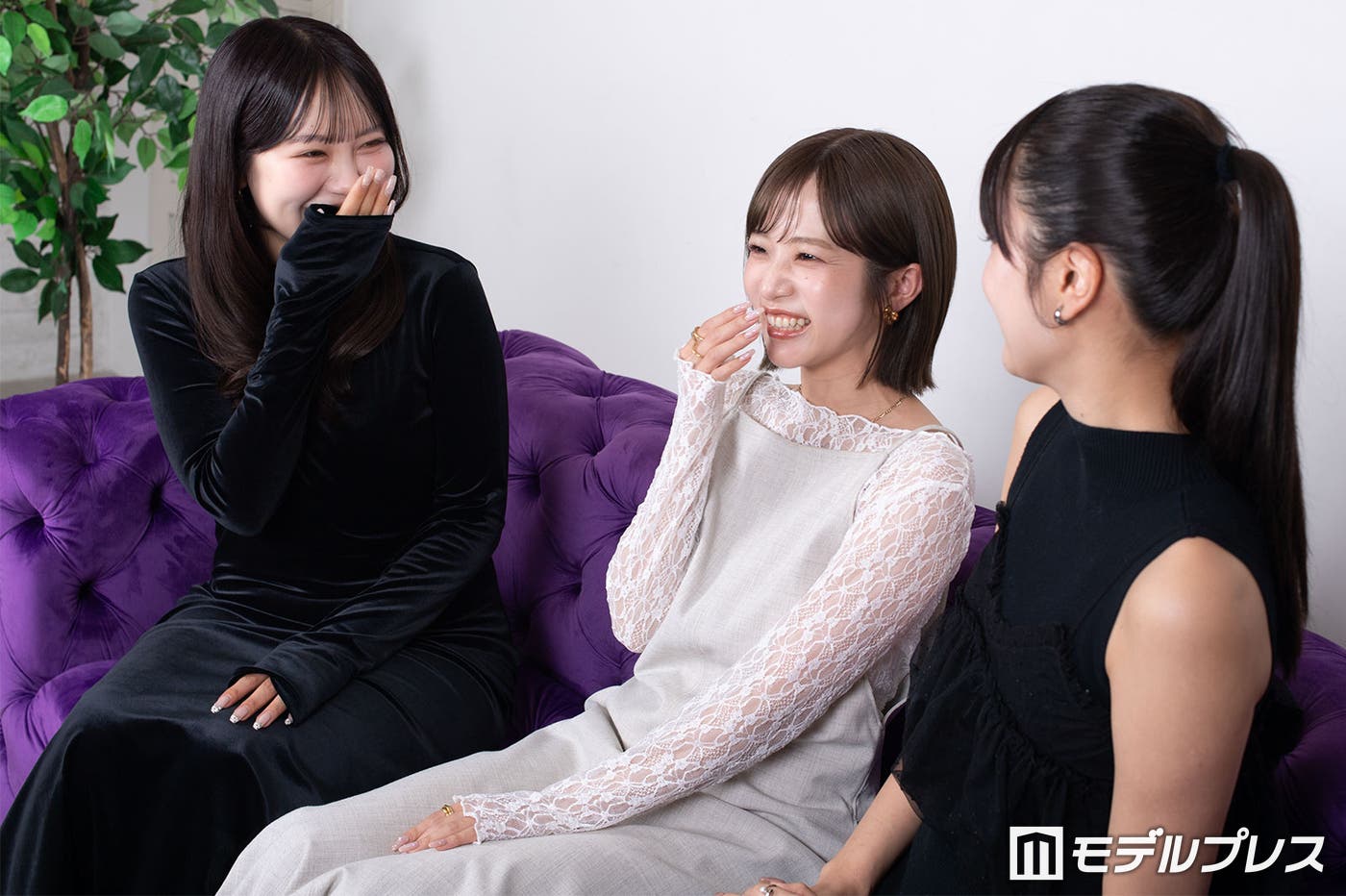 mikuponさん、NANAさん、Ioriさん(C)モデルプレス