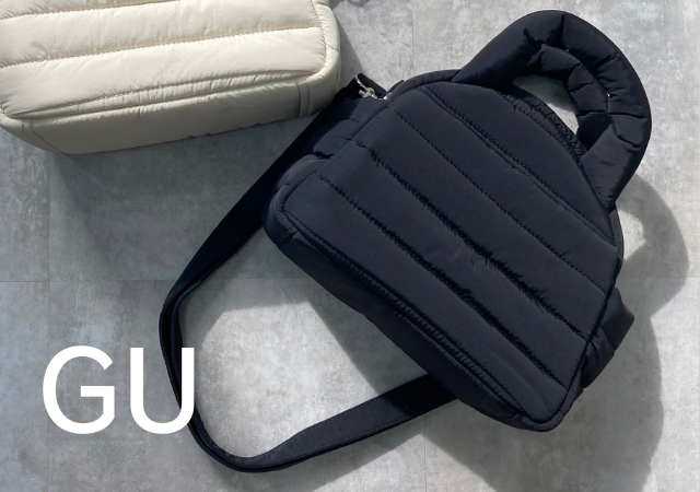 今季のGU黒バッグは大人が本気で使えます！収納力も使いやすさも超優秀♡高見えバッグ5選