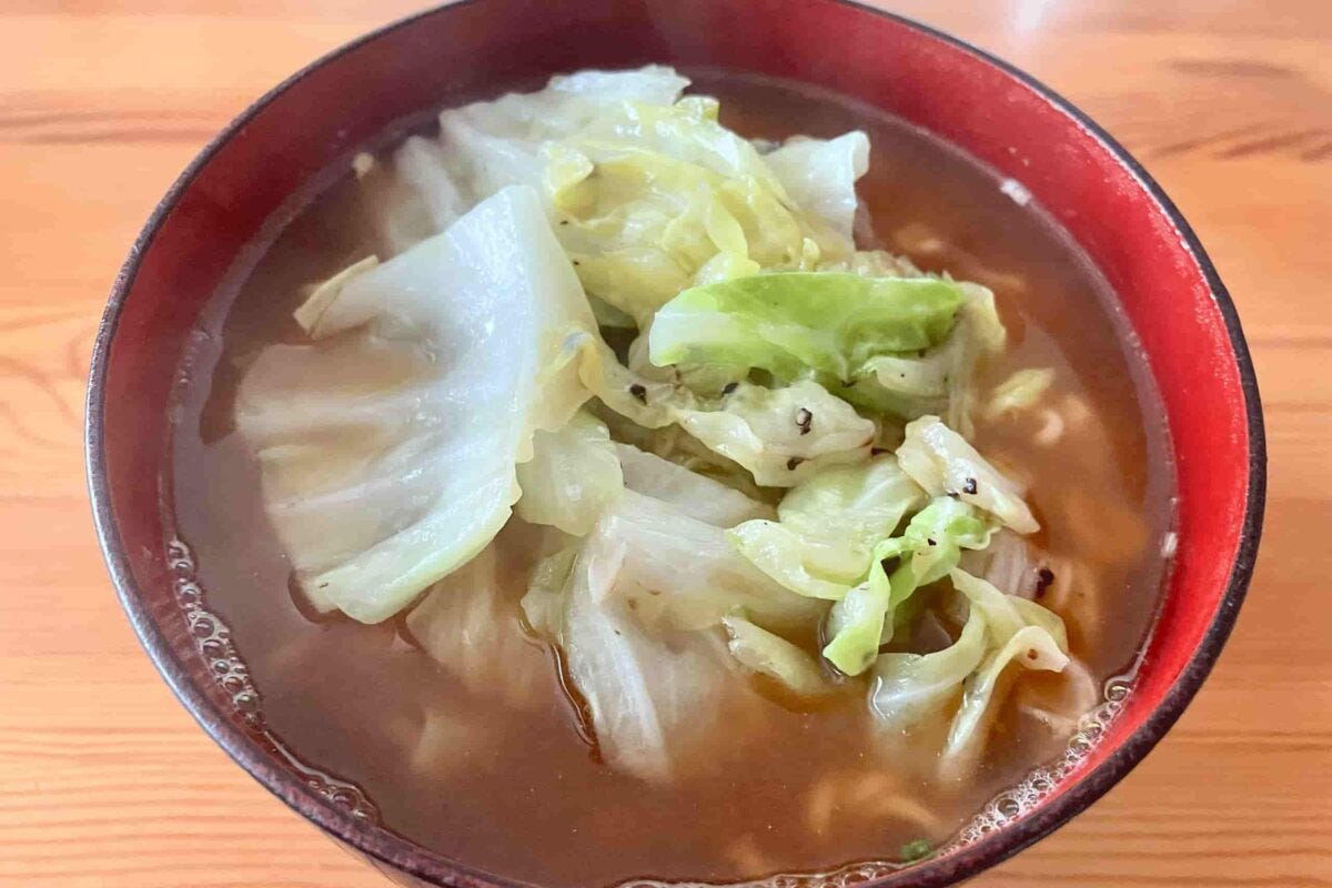 キャベツ炒め