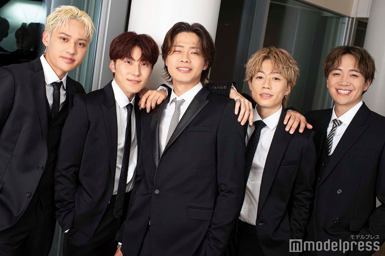 ひゅうが、あむぎり、やまと、ゆうた、うらた／コムドット（C）モデルプレス