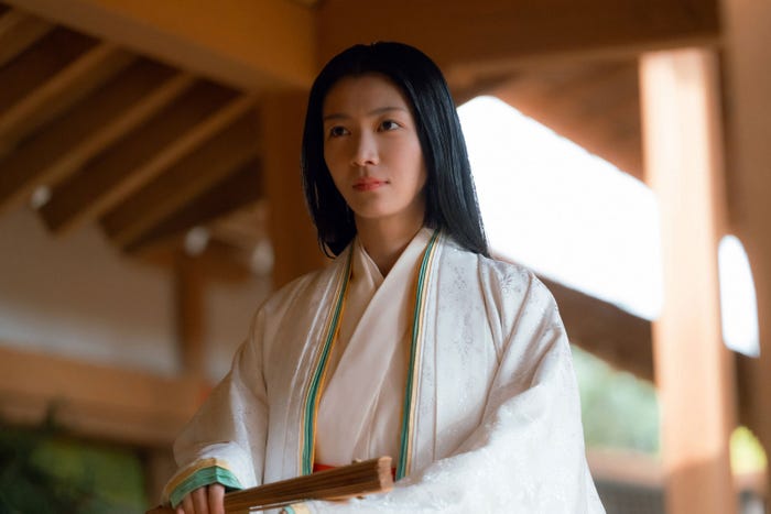 瀧内公美「光る君へ」第10話より(C)NHK