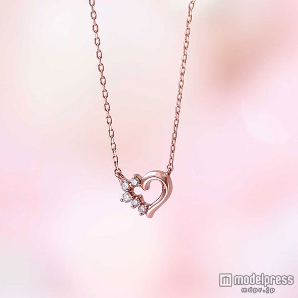 「【2015X'mas限定】ダイヤモンド K10ピンクゴールド レディース ネックレス 40cm」22,680円(税込)