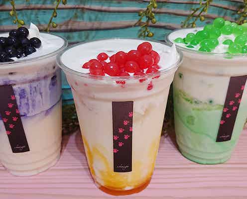 大阪「チャイヤ」タピオカ&チーズティーなどカラフルな流行ドリンクが勢ぞろい
