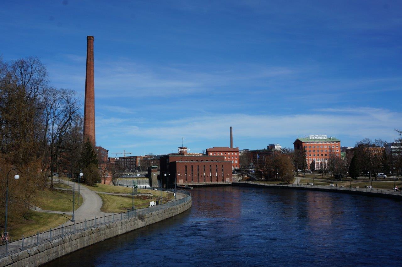 タンメルコスキ川沿い／画像提供：フィンランド政府観光局