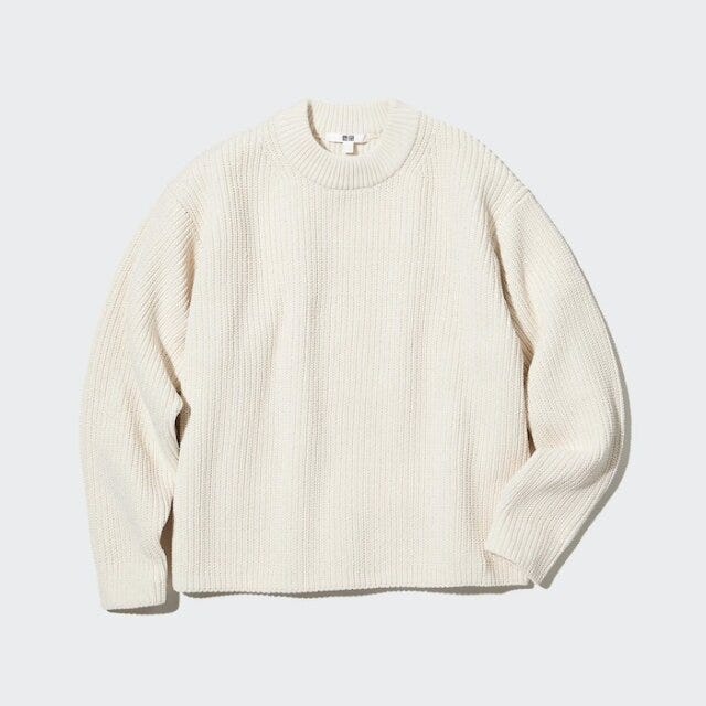 ユニクロ　uniqlo　レディース　おすすめ　オススメ　コスパ　2023　春　値下げ　セール　トップス　ウォッシャブルソフトニットクルーネックセーター　ニット　セーター