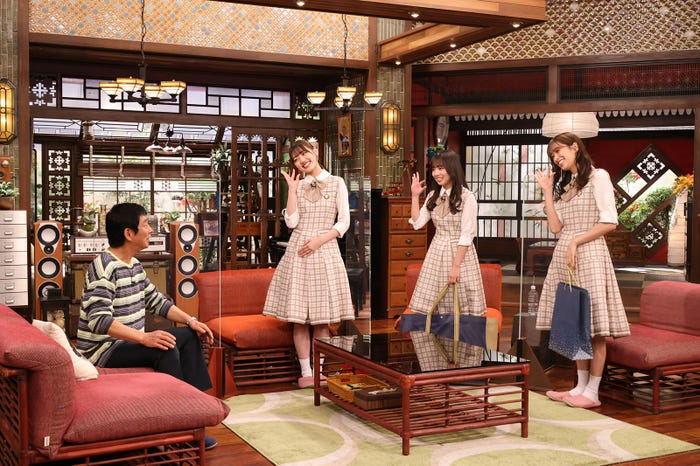 明石家さんま、日向坂46 (C)関西テレビ