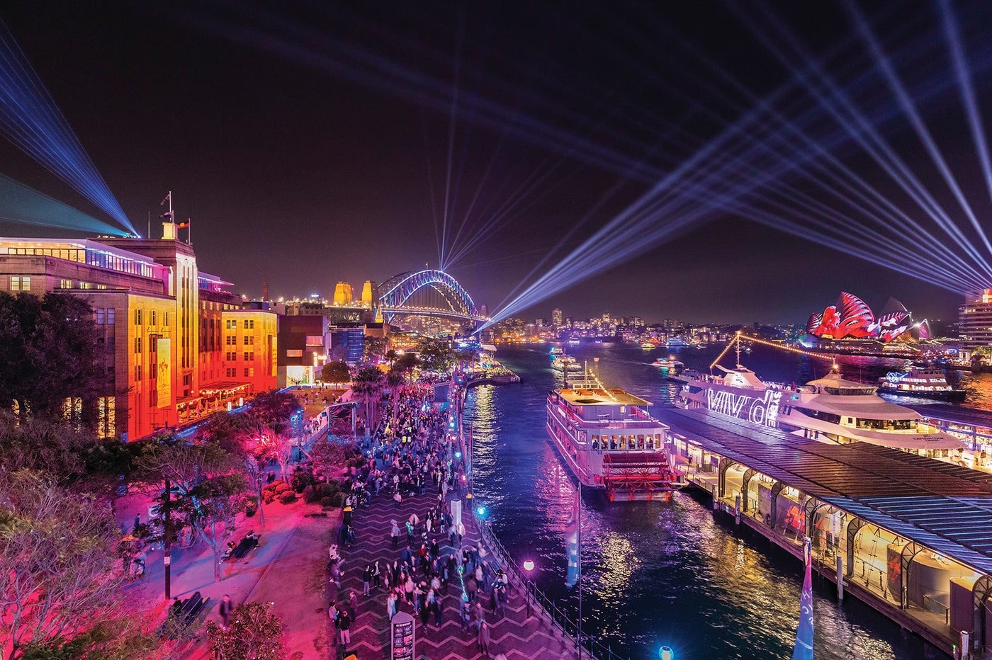 225万人が感動！光の祭典「ビビッド・シドニー」アートな輝きを纏う街で想像を超える旅を／Destination NSW