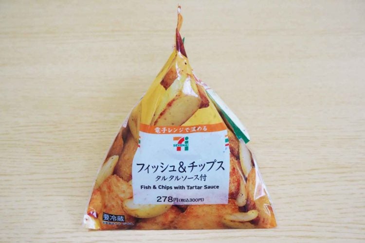 セブンイレブン「フィッシュ＆チップス　タルタルソース付」