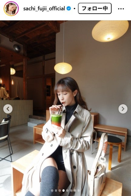 藤井サチInstagramより