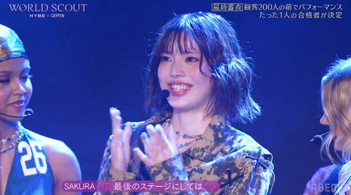 Sakura (飛咲来)(C)AbemaTV,Inc.