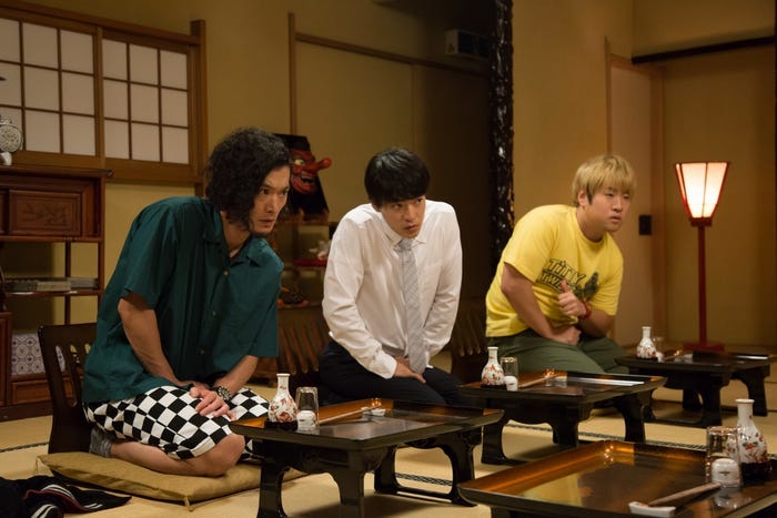 淵上泰史、大東駿介、森田甘路/「フリンジマン ~愛人の作り方教えます~」第6話より(画像提供:テレビ東京)