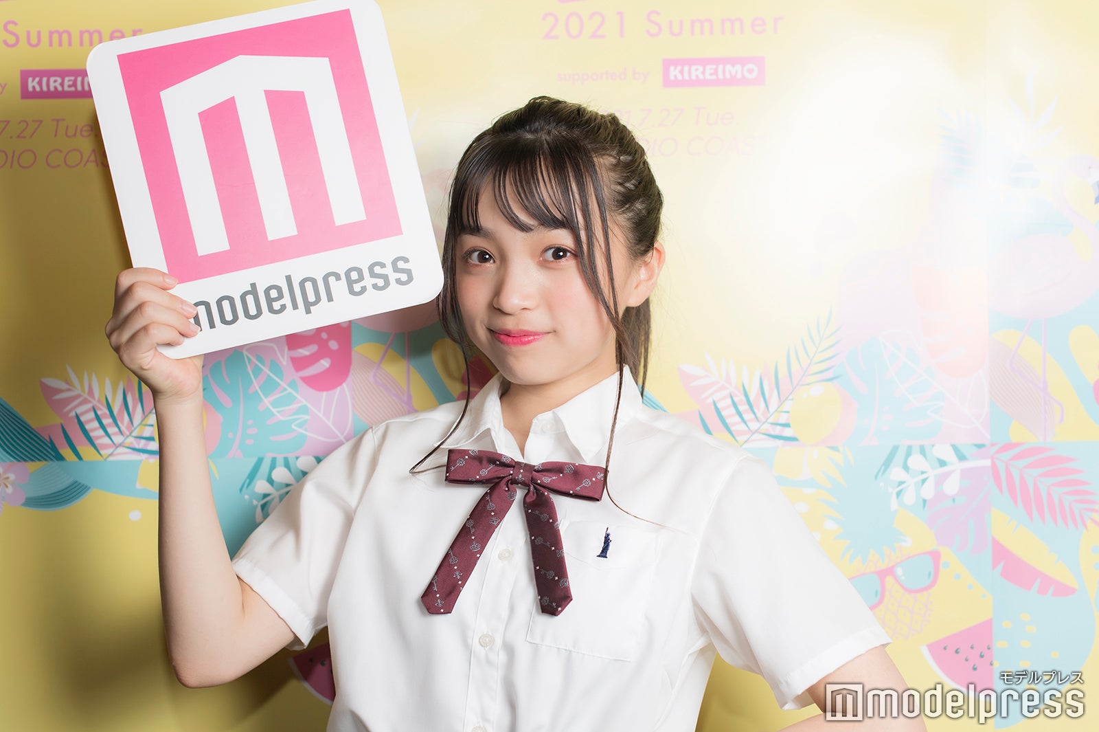 「中一ミスコン2021」準グランプリ・Hinanoさん（C）モデルプレス