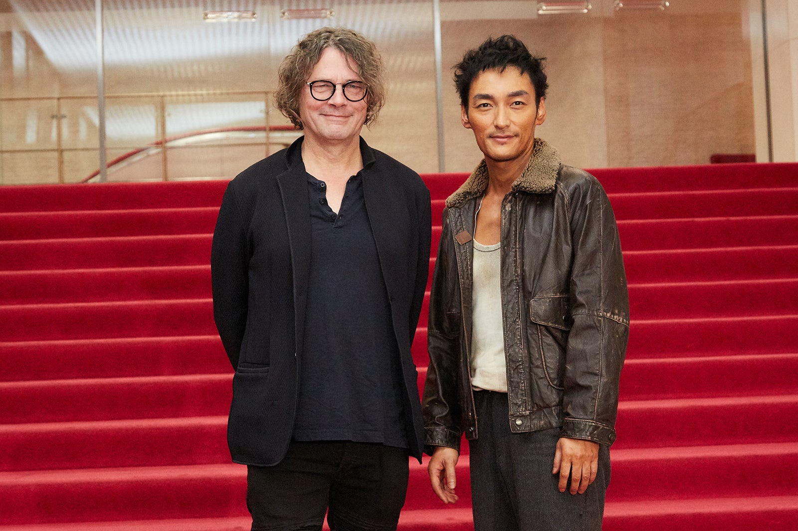 デヴィッド・ルヴォー、草なぎ剛（提供写真）