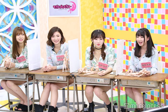 星島沙也加、松嶋えいみ、日野麻衣、相良朱音 (C)モデルプレス
