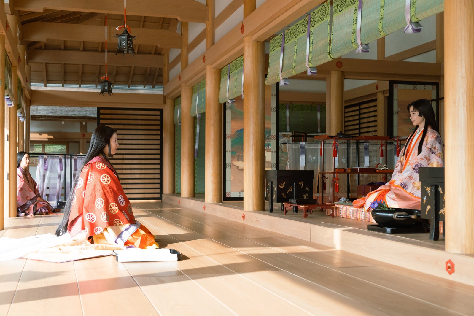 吉高由里子、見上愛「光る君へ」第33話（C）NHK