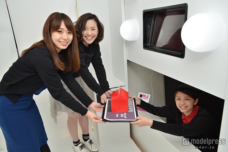 サプライズ演出に100％のスマイル