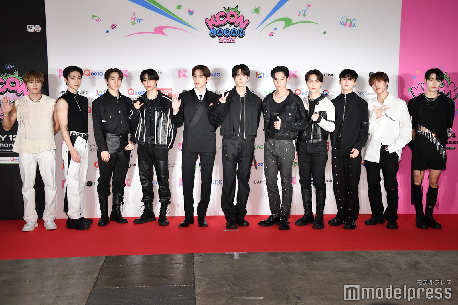 THE BOYZ、モノトーンルックで登場 エリックは最後に叫ぶ＜KCON JAPAN