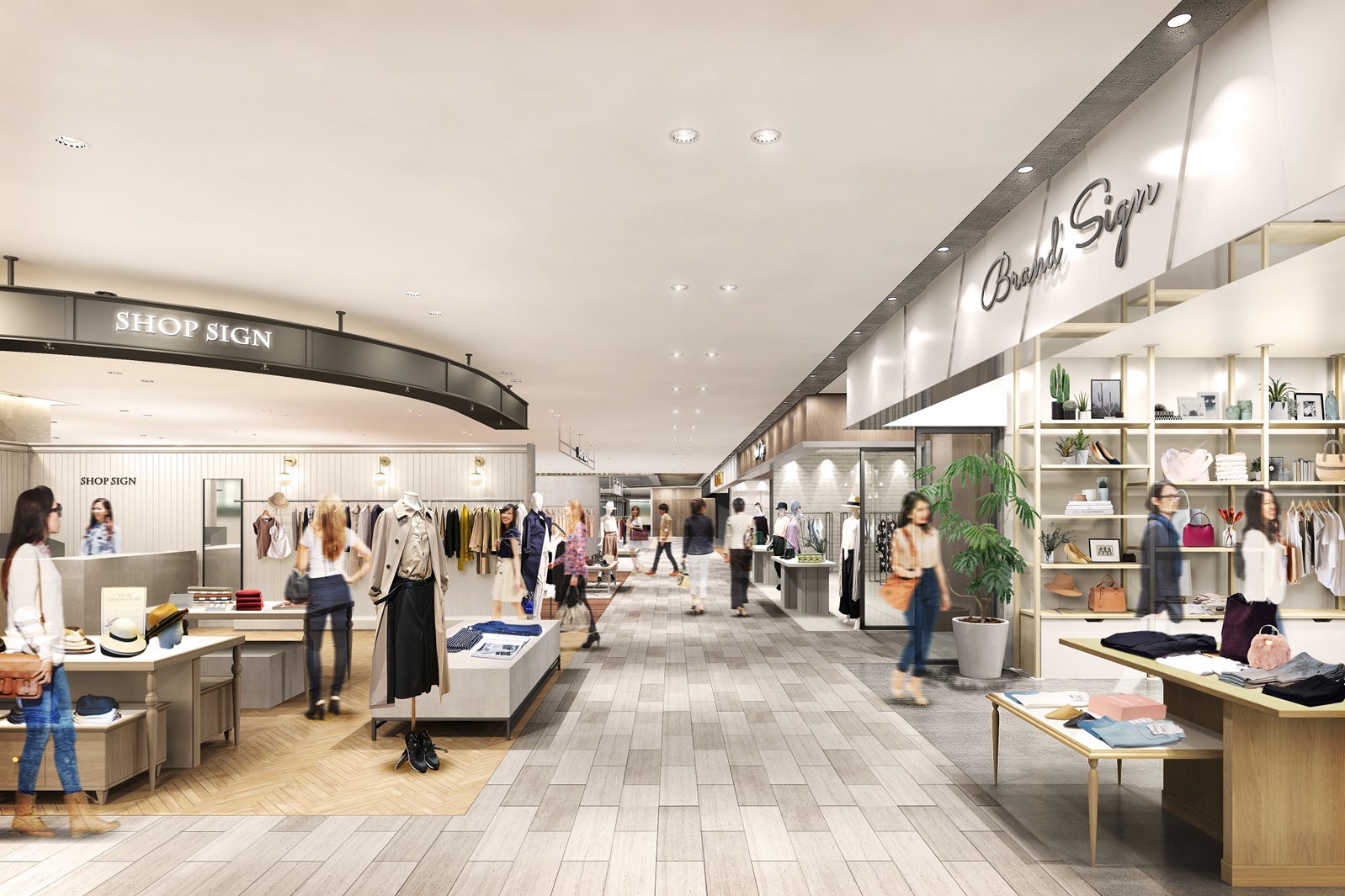 2階店内イメージ／画像提供：OPA