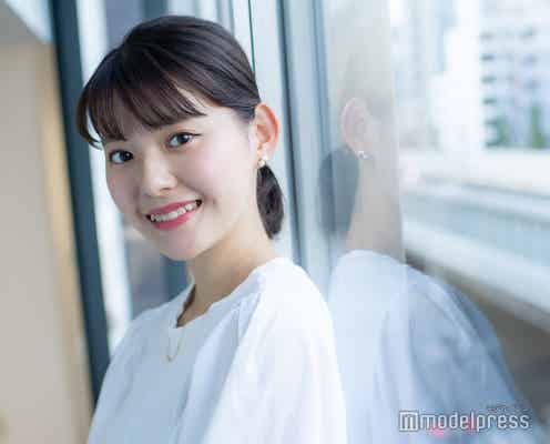 「ミス学習院」ファイナリスト・野口莉子さん、憧れは高橋愛 涙ぼくろがポイントの“遠泳”助手の素顔