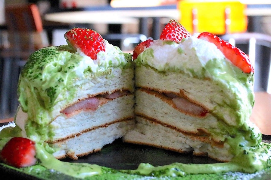 パンケーキカット