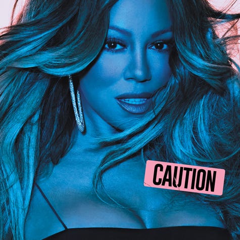 マライア・キャリー「Caution」ジャケット写真(提供写真)