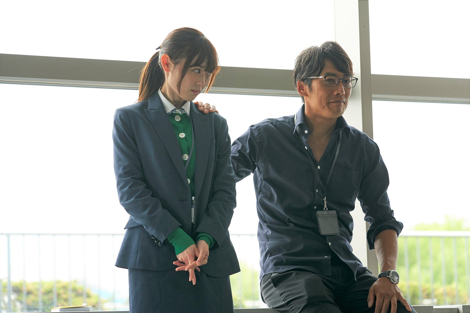 福原遥、反町隆史（提供写真）