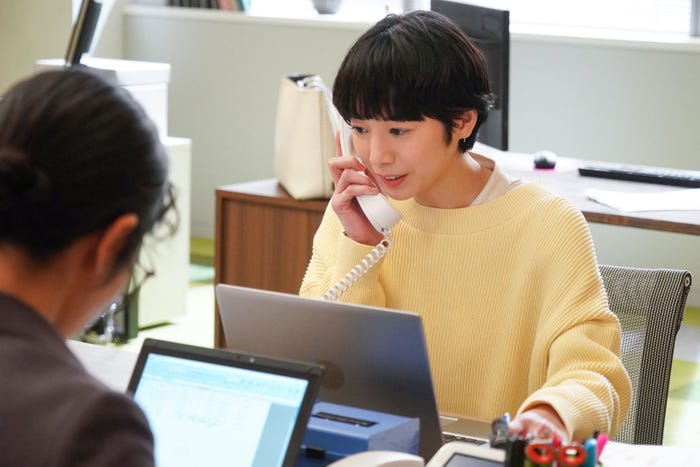 夏帆/「ムチャブリ! わたしが社長になるなんて」第7話より(C)日本テレビ