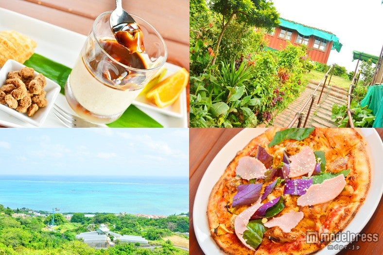 沖縄黒糖工房プロデュースの海カフェで海と空を満喫