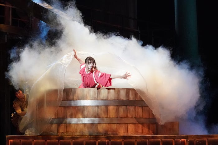 橋本環奈/舞台「千と千尋の神隠し」より(提供写真)