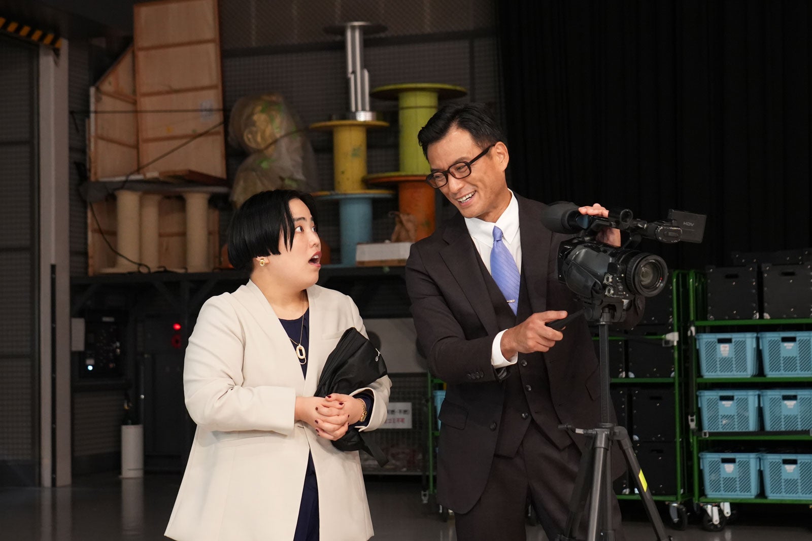 ゆりやんレトリィバァ、徳重聡「推しが上司になりまして」最終話（C）「推しが上司になりまして」製作委員会