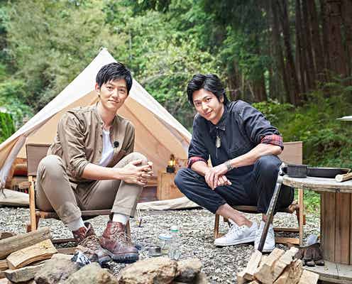 工藤阿須加、速水もこみちの盛り付けに驚愕 絶品キャンプ料理でもてなす