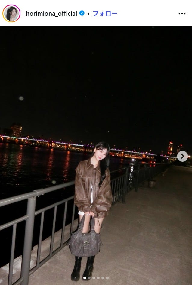 堀未央奈Instagramより