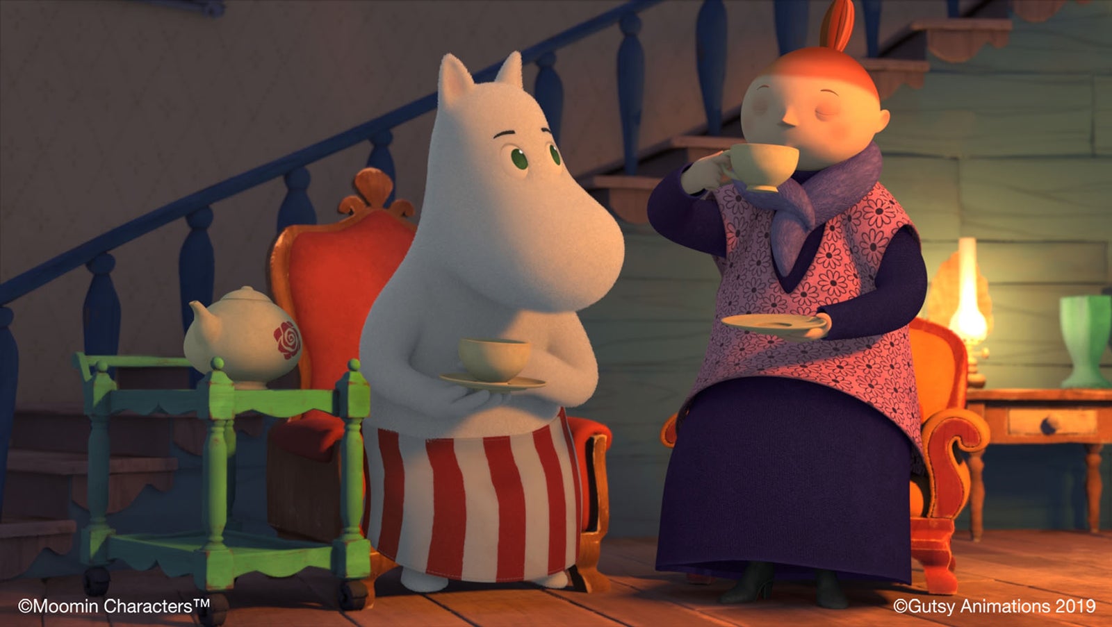 （C）Moomin Characters TM （C）Gutsy Animations 2019
