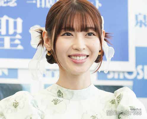 白石聖、水着姿で色気溢れる 入水ショットに反響「セクシー」「なんて素敵」