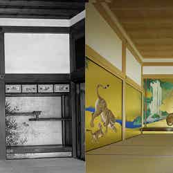 虎が出迎える玄関一之間/画像提供:名古屋市観光文化交流局名古屋城総合事務所