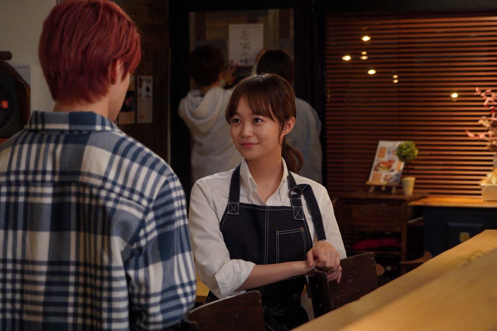 川西拓実、佐藤玲「クールドジ男子」第10話より（C）那多ここね／SQUARE ENIX・ドラマ「クールドジ男子」製作委員会