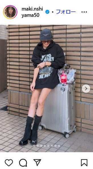 西山茉希Instagram