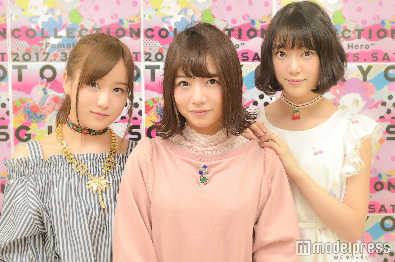 星野みなみ、北野日奈子、堀未央奈（C）モデルプレス