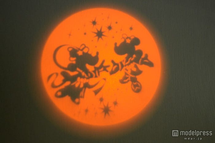 映しだされる幻想的な光