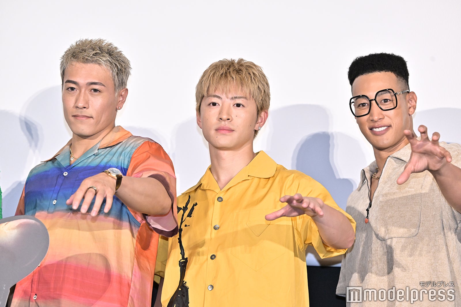 中務裕太、佐野玲於、関口メンディー（C）モデルプレス