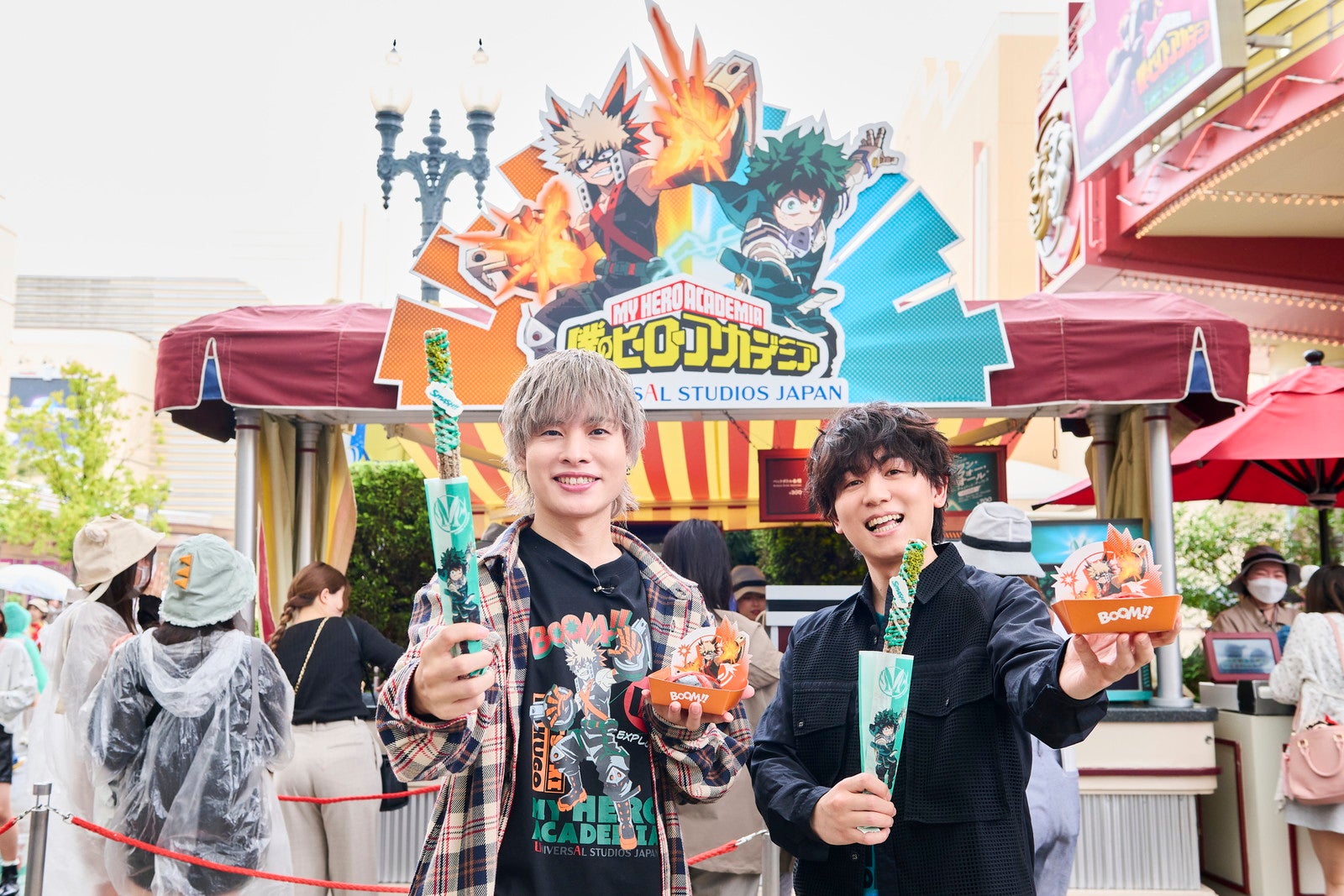 山下大輝、岡本信彦／画像提供：ユニバーサル・スタジオ・ジャパン