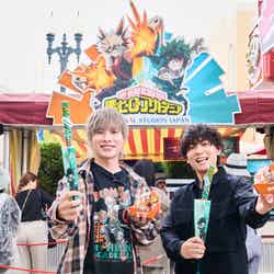 山下大輝、岡本信彦/画像提供:ユニバーサル・スタジオ・ジャパン
