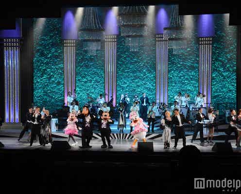 ディズニーシー15周年、ショー「ビッグバンドビート」初リニューアル 華やかな新コスチューム&曲&ステージお披露目