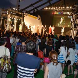 「a-nation&GirlsAward lsland collection」の「Numero TOKYO」ステージ/客席の様子