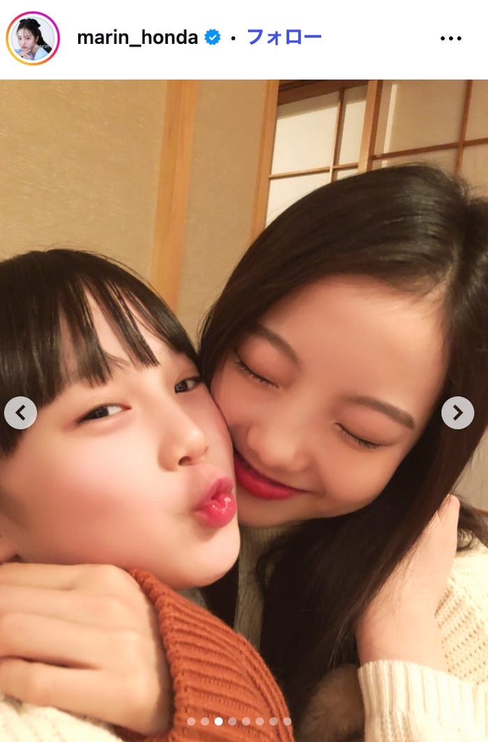 本田真凜Instagramより