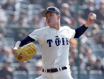 大阪桐蔭の2年生左腕が5回までノーノーの圧巻投球！6回に初安打許すも2桁K記録 U15日本代表で世界一貢献 スケール抜群の身長192センチ